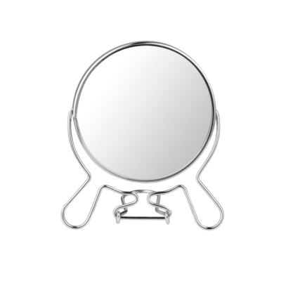 Double Sided Mirror Stainless Steel Holder - #7