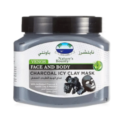 NATURE'S BOUNTY - VENOS CLAY FACE MASK ICY CHARCOAL - 300 ML