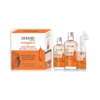 DR RASHEL - Vitamin C & Niacinamide Skin Care Cleaning Set - 3 Pcs