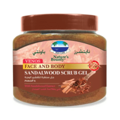 NATURE'S BOUNTY - Venos Face & Body Scrub Sandal Wood - 300 ML