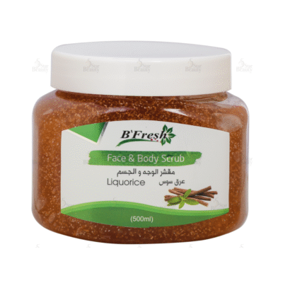 B'FRESH - LICORRICE GEL SCRUB FOR FACE&BODY - 500ML