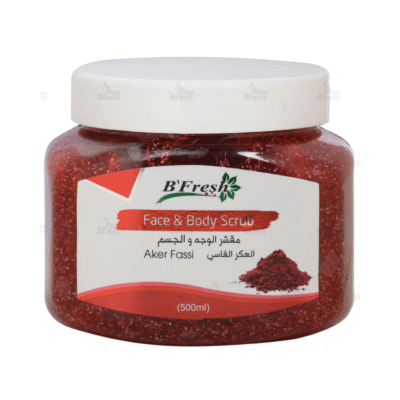 B'FRESH - AKER FASSI GEL SCRUB FOR FACE&BODY - 500ML