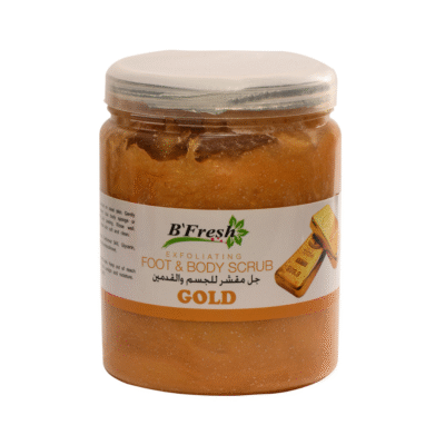 B'FRESH - GOLD GEL SCRUB FOR FACE&BODY - 500ML