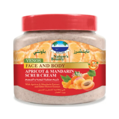 NATURE'S BOUNTY - Venos Face & Body Scrub Apricot & Mandarin - 300 ML