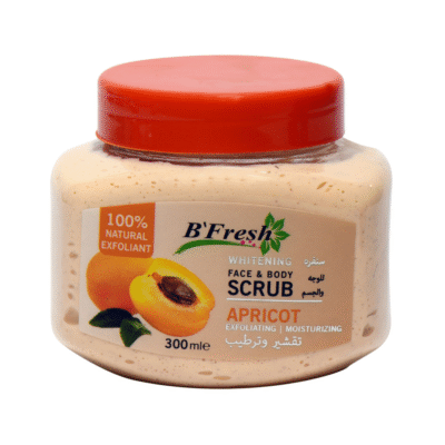 B'FRESH - Whitening Face & Body Apricot Scrub - 300ML