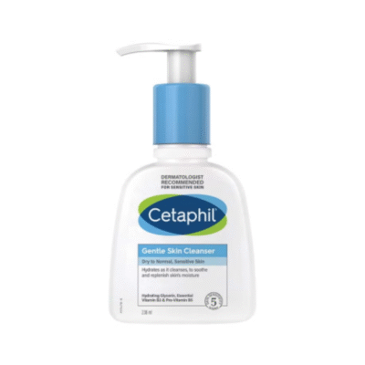 CETAPHIL - Gentle Skin Cleanser, For Dry to Normal Sensitive Skin, Face And Body Wash, For Men And Women, With Niacinamide And Glycerin, Unscented 236ml