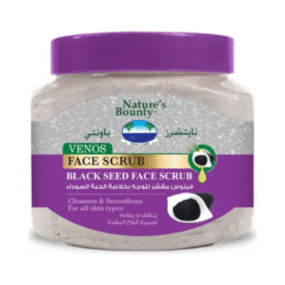 NATURE'S BOUNTY - Venos Face Scrub Black Seed - 300 ML
