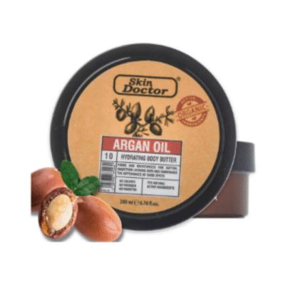 SKIN DOCTOR - Argan-Enhanced Body Butter Skin Hydration and Nourishing Solution - All Skin Types 200ml