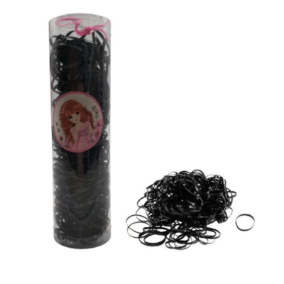 Elastic Hair Bands Strong - BLACK - Re useable