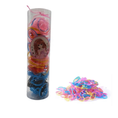 Multi Color and Elastic Hair Bands Strong - Re useable