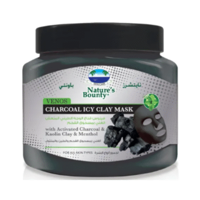 NATURE'S BOUNTY - Venos Charcoal Icy Clay Mask - 560 ML