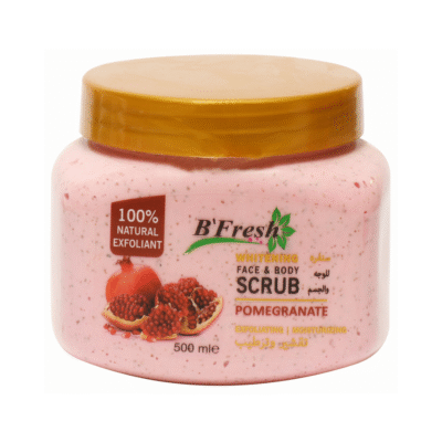 B'FRESH - Whitening Face & Body Pomegranate Scrub - 500ML