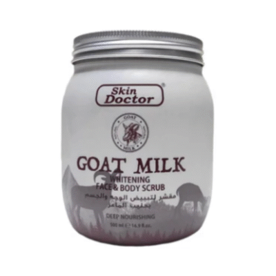 SKIN DOCTOR -  Goat Milk Brightening Face & Body Scrub - 500ml