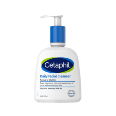 CETAPHIL - Daily Facial Cleanser, Normal To Oily Skin, 8 Oz 237ml