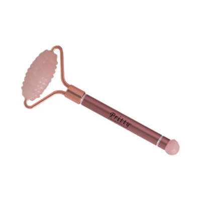 PRITTY - Face Roller Kit Rose Quartz 5 In 1