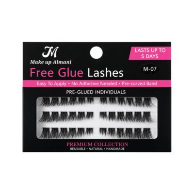 MAKE UP ALMANI - Free Glue Lashes (Model M-07)