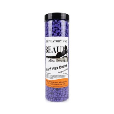 BEAUTY - Depilatory Hard Wax Beans in the LAVENDER - 400G