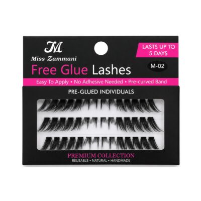 MAKE UP ALMANI - Free Glue Lashes (Model M-02)