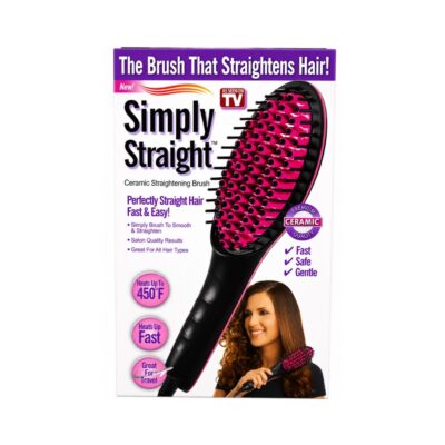SIMPLY STRAIIGHT - Ceramic Hair Straightening Brush