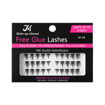 MAKE UP ALMANI - Free Glue Lashes (Model M-05)