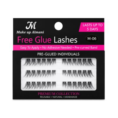 MAKE UP ALMANI - Free Glue Lashes (Model M-06)