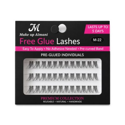 MAKE UP ALMANI - Free Glue Lashes (Model M-22)
