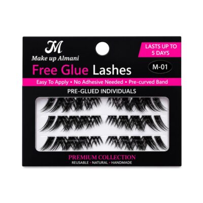 MAKE UP ALMANI - Free Glue Lashes (Model M-01)