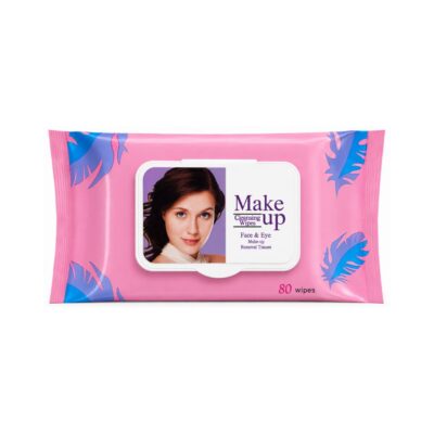 Face & Eye Make-Up Removal Tissues - 80 Wipes