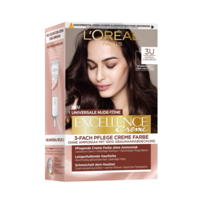 L’OREAL PARIS - Excellence 3U Crème Dark Brown Hair Color
