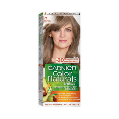 GARNIER - Naturals 7.1 Ash Blonde Hair Color
