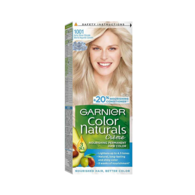 GARNIER - Naturals 1001 Ashy Silver Blonde Hair Color