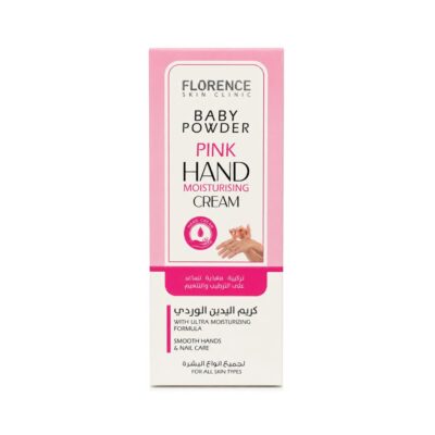 Florence - Skin Clinic Baby Powder Pink Hand Moisturising Cream - 100ML