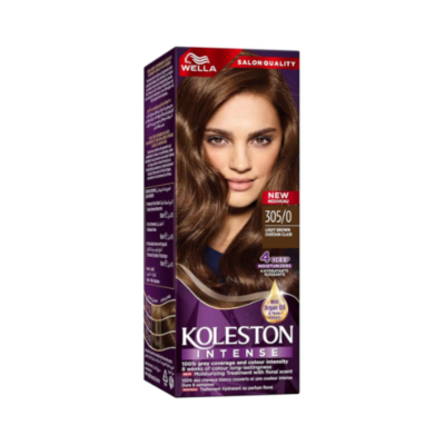 WELLA KOLESTON - Intense Hair Color Cream in the shade 305/0 Light Brown