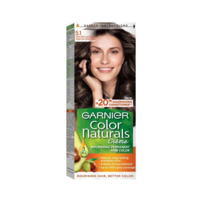 GARNIER - Naturals 5.1 Light Ash Brown Hair Color