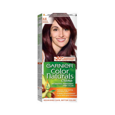 GARNIER - Naturals 4.6 Burgundy Hair Color