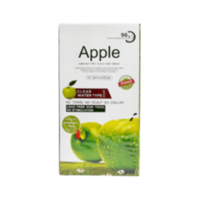 APPLE - Dark Black Long-Lasting Ammonia Free / dye - 500+500 ML - 96Hour