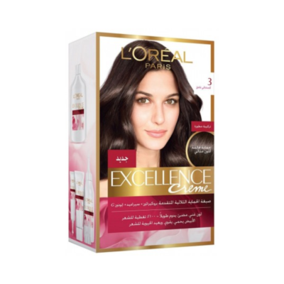 L’OREAL PARIS - Excellence Crème 3 Dark Brown Hair Color