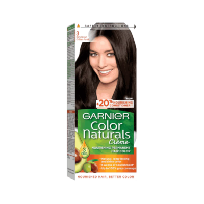 GARNIER - Naturals 3 Dark Brown Hair Color
