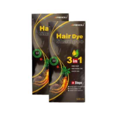 MEIDU -  Hair Dye Shampoo 3 in 1 3.0 Dark Brown - 500ML