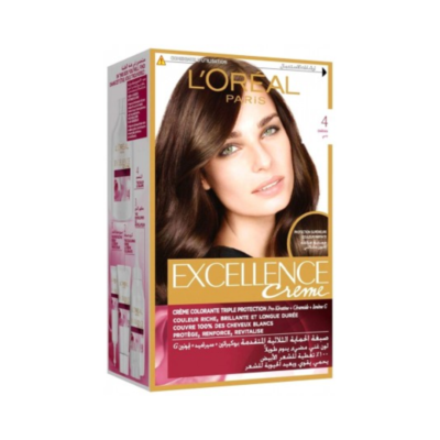 L’OREAL PARIS - Excellence Crème 4 Brown Hair Color