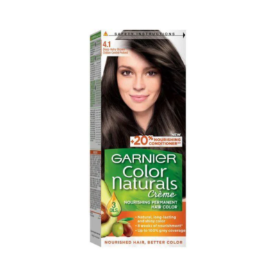 GARNIER - Naturals 4.1 Ashy Brown Hair Color