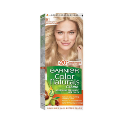 GARNIER - Naturals 9.1 Natural Extra Light Ash Blonde Hair Color