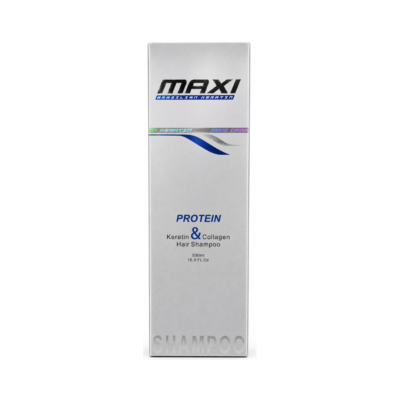 MAXI - Brazilian Keratin Protein Keratin & Collagen Hair Shampoo - 500ML