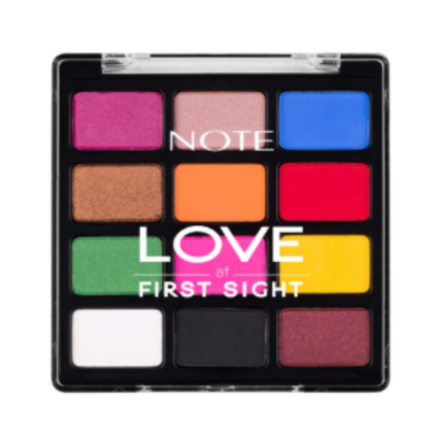 NOTE - LOVE AT FIRST SIGHT EYE SHADOW PALETTE 210 FESTIVAL TIME - 15.6ML
