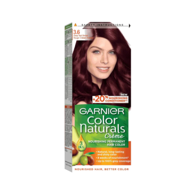 GARNIER - Naturals 3.6 Deep Red Brown Hair Color