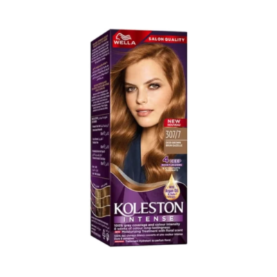 WELLA KOLESTON - Intense Hair Color Cream in the shade 307/7 Deer Brown (Brun Gazelle)