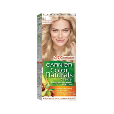 GARNIER - Naturals 9.1 Natural Extra Light Ash Blonde Hair Color
