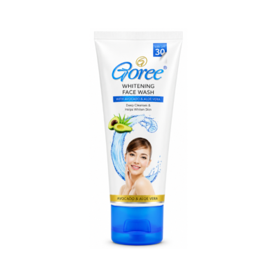 GOREE -  Whitening Face Wash Avocado & Aloe Vera variant - 70ML