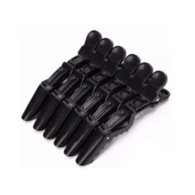 Clip Hairdressing Salon Hair Dye Plastic Hairpin Haircut Partition Styling Clip Tools - 6pcs