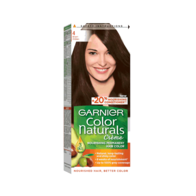 GARNIER - Naturals 4 Brown Chatain Hair Color